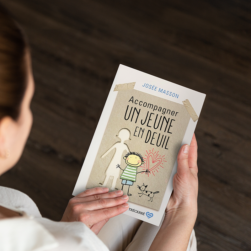 The book "Accompanying a Young Person in Grief"