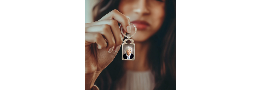 Commemorative keyring