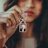 Commemorative keyring